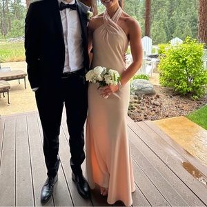 BHLDN Ruby Bridesmaid dress in Oyster